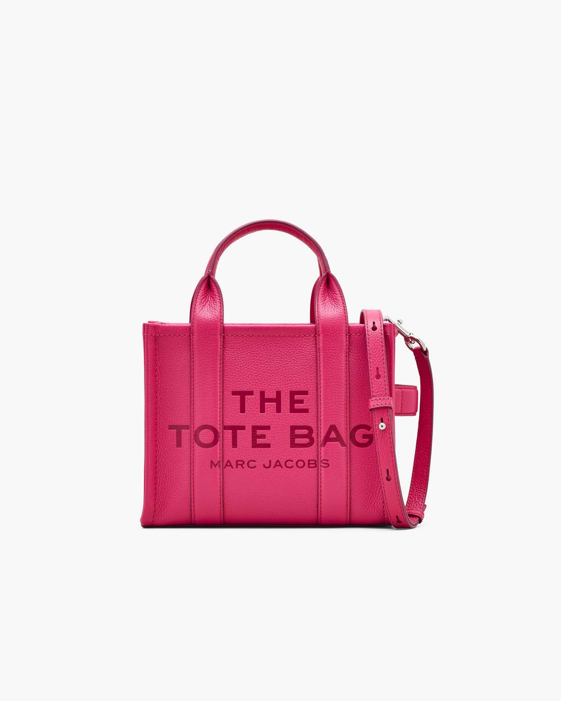 The Leather Small Tote Bag Raspberry Pink Marc Jacobs / BAGS|NEW ARRIVALS