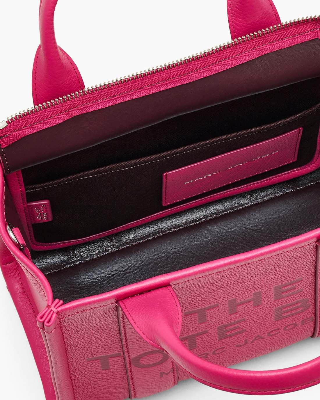 The Leather Small Tote Bag Raspberry Pink Marc Jacobs / BAGS|NEW ARRIVALS