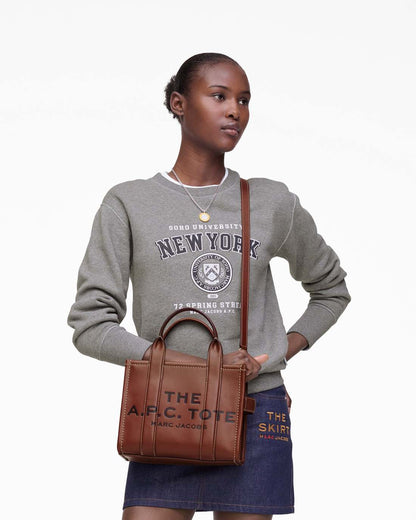 The A.P.C. X Marc Jacobs Leather Small Tote Bag Hazelnut Marc Jacobs / BAGS