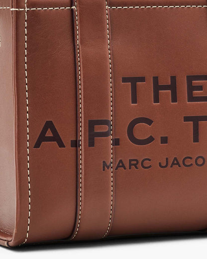 The A.P.C. X Marc Jacobs Leather Small Tote Bag Hazelnut Marc Jacobs / BAGS