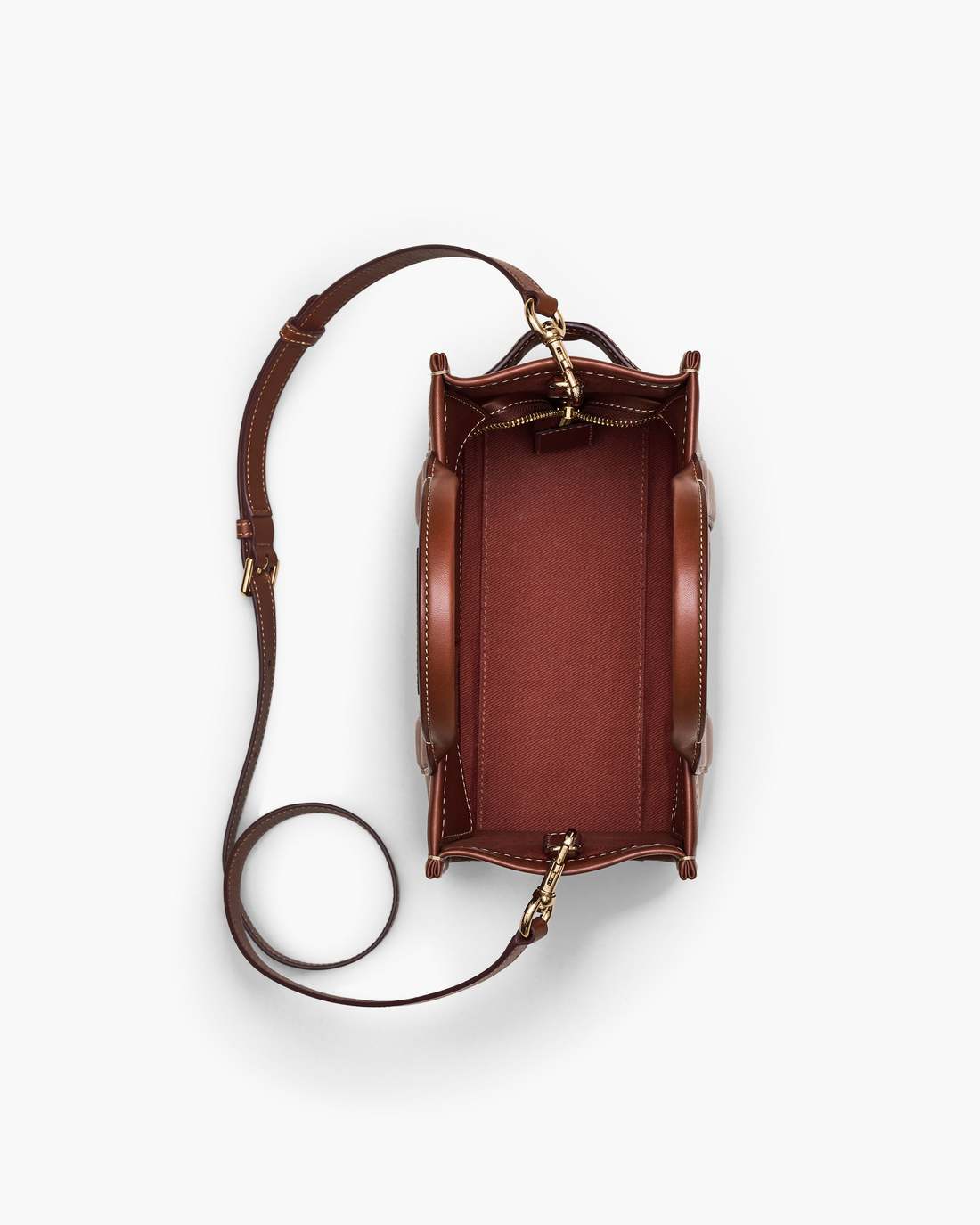 The A.P.C. X Marc Jacobs Leather Small Tote Bag Hazelnut Marc Jacobs / BAGS