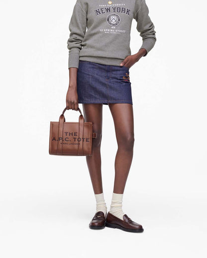 The A.P.C. X Marc Jacobs Leather Small Tote Bag Hazelnut Marc Jacobs / BAGS