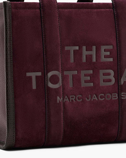 The Suede Medium Tote Bag Dark Plum Marc Jacobs / BAGS
