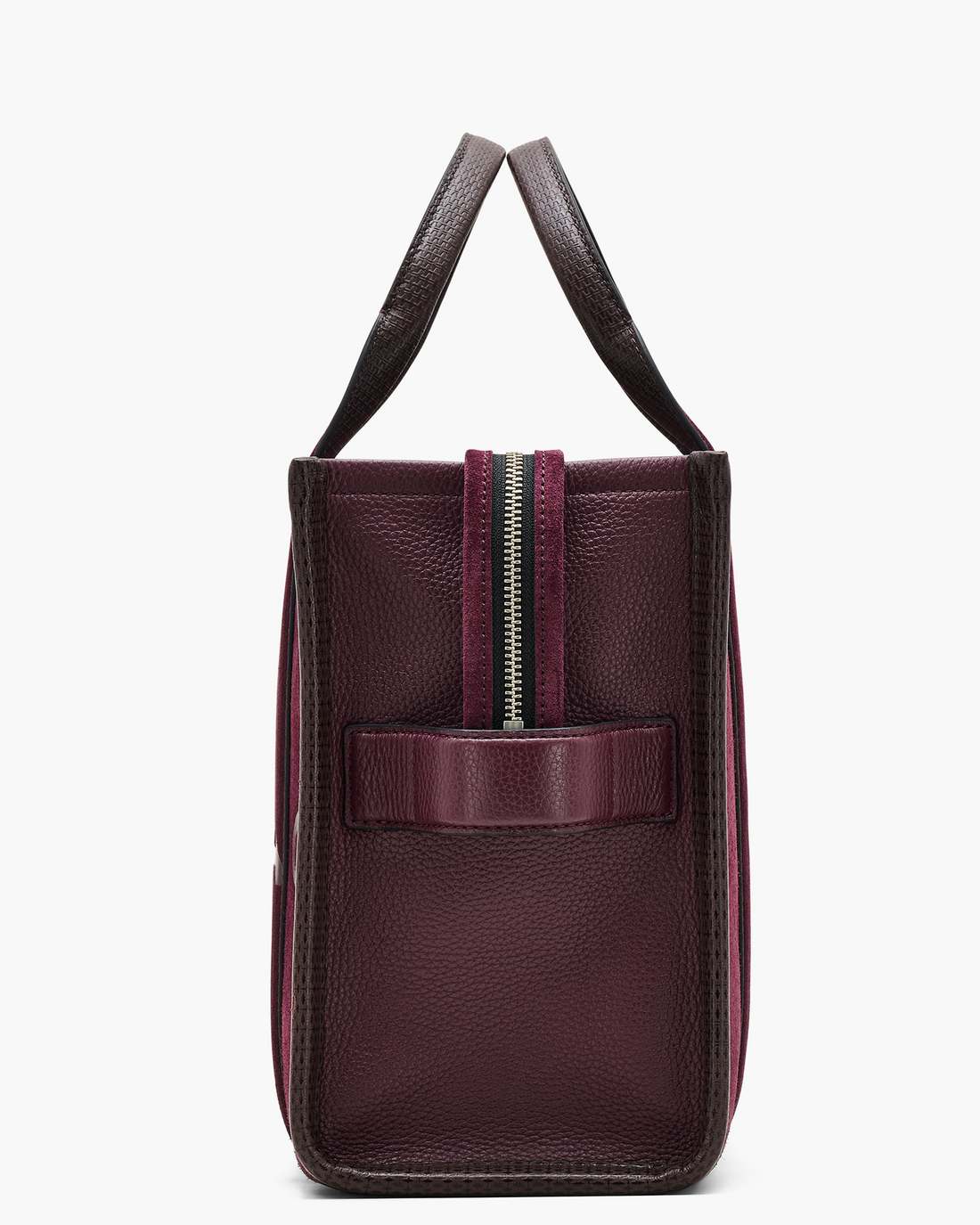 The Suede Medium Tote Bag Dark Plum Marc Jacobs / BAGS