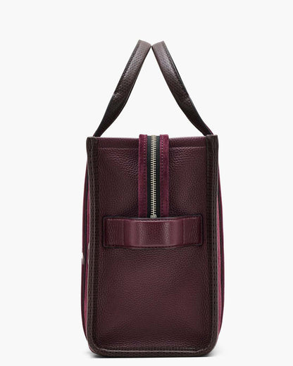The Suede Medium Tote Bag Dark Plum Marc Jacobs / BAGS