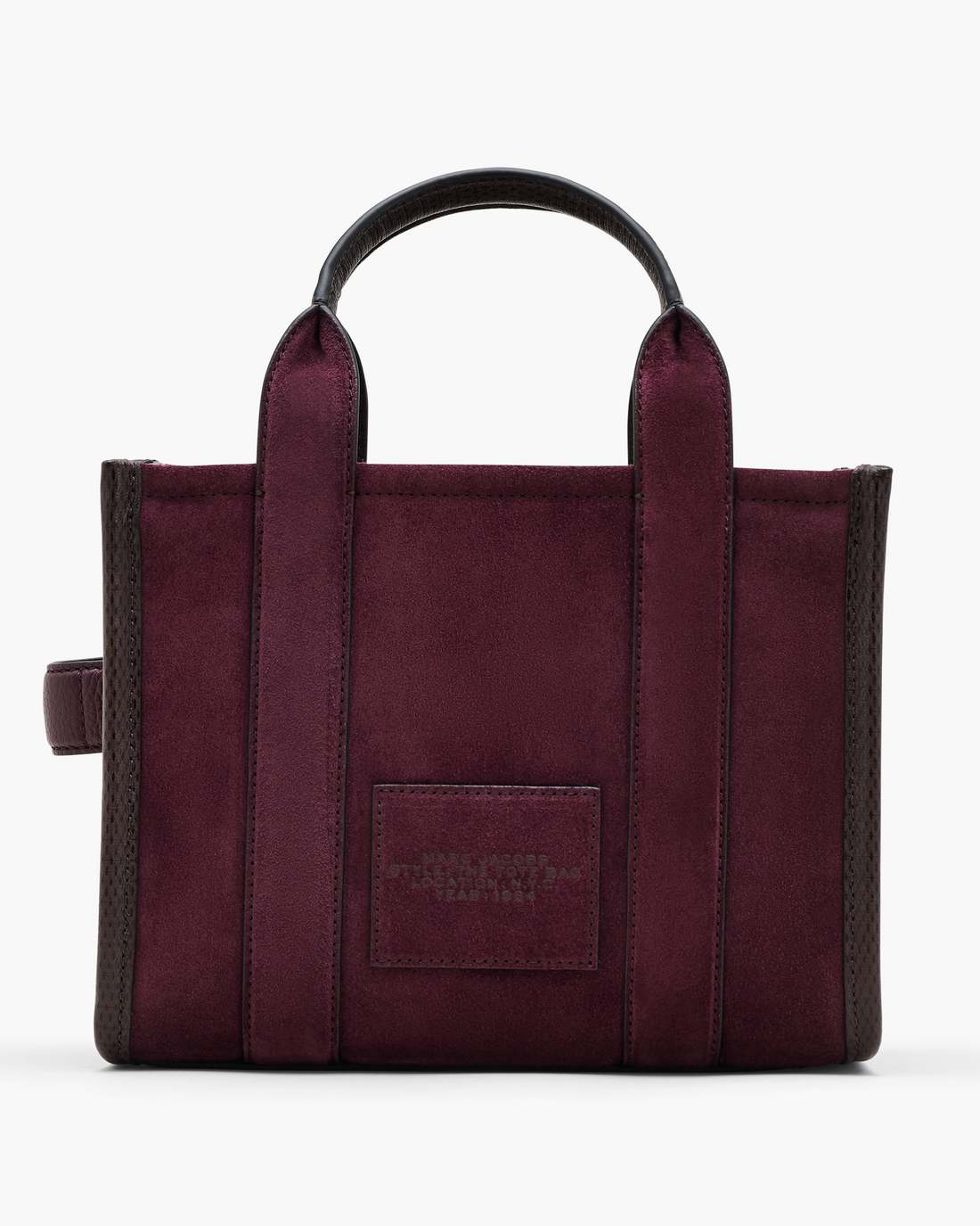 The Suede Small Tote Bag Dark Plum Marc Jacobs / BAGS