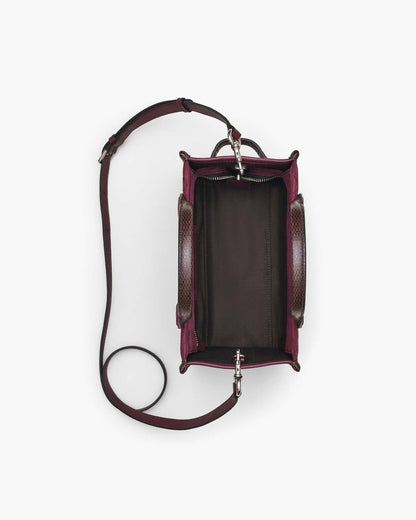 The Suede Small Tote Bag Dark Plum Marc Jacobs / BAGS