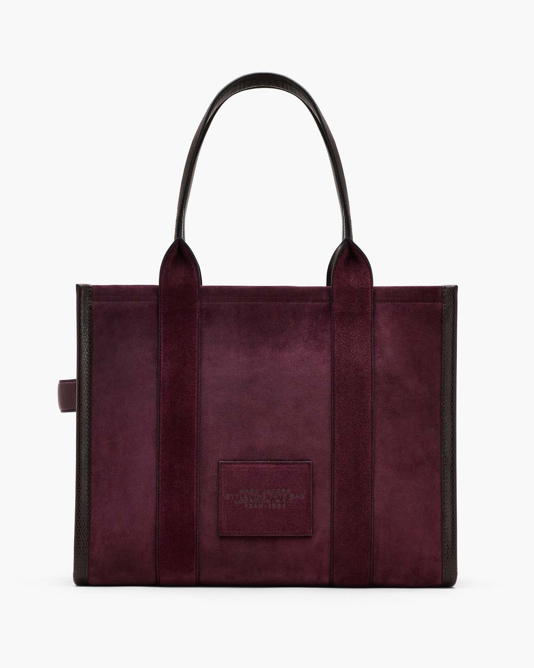 The Suede Large Tote Bag Dark Plum Marc Jacobs / BAGS