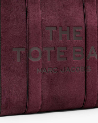 The Suede Large Tote Bag Dark Plum Marc Jacobs / BAGS