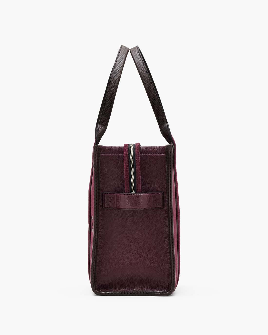 The Suede Large Tote Bag Dark Plum Marc Jacobs / BAGS