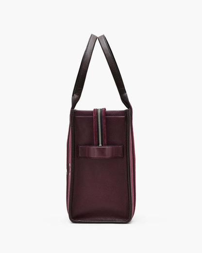 The Suede Large Tote Bag Dark Plum Marc Jacobs / BAGS