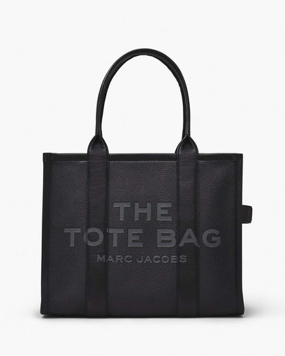 The Leather Large Tote Bag Black Marc Jacobs / BAGS