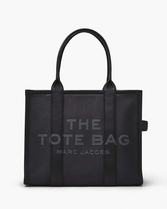 The Leather Large Tote Bag Black Marc Jacobs / BAGS