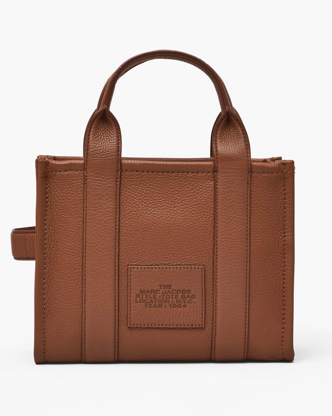 The Leather Small Tote Bag Argan Oil Marc Jacobs / BAGS