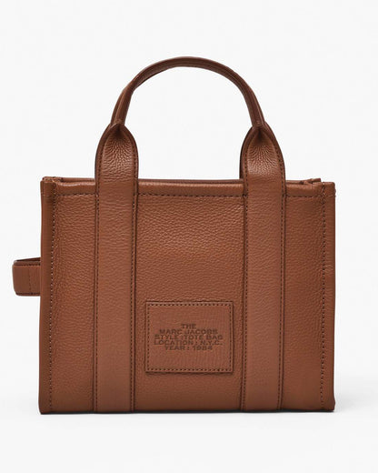The Leather Small Tote Bag Argan Oil Marc Jacobs / BAGS