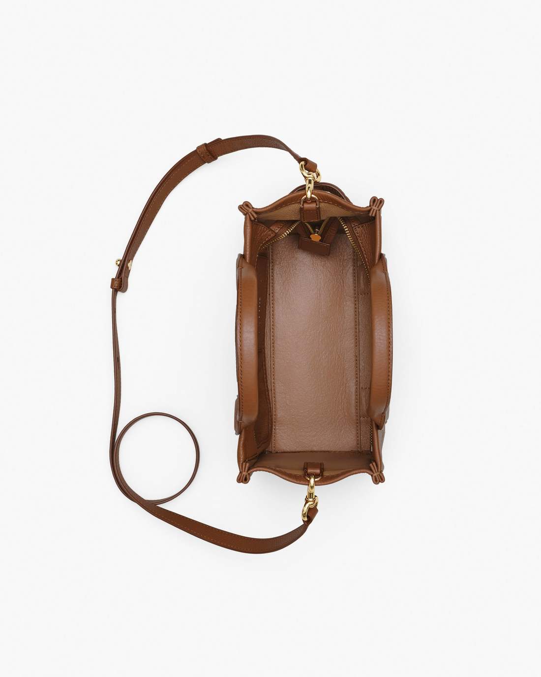 The Leather Small Tote Bag Argan Oil Marc Jacobs / BAGS