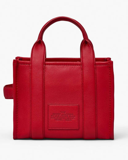 The Leather Small Tote Bag True Red Marc Jacobs / BAGS