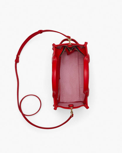 The Leather Small Tote Bag True Red Marc Jacobs / BAGS