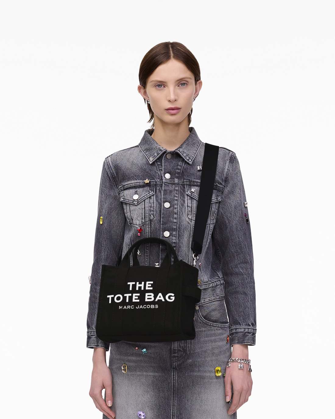 The Canvas Small Tote Bag Black Marc Jacobs / BAGS