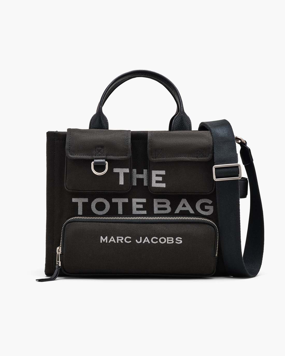 The Cargo Canvas Medium Tote Bag Black Marc Jacobs / BAGS