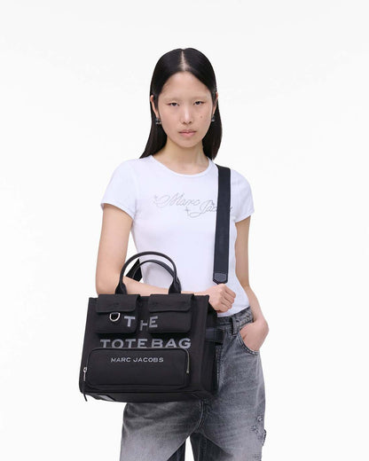 The Cargo Canvas Medium Tote Bag Black Marc Jacobs / BAGS