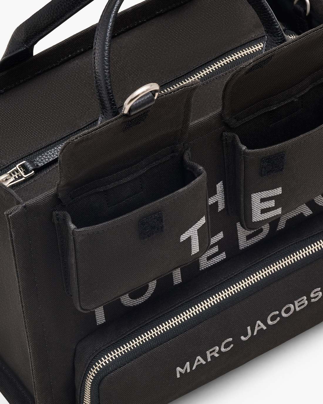The Cargo Canvas Medium Tote Bag Black Marc Jacobs / BAGS