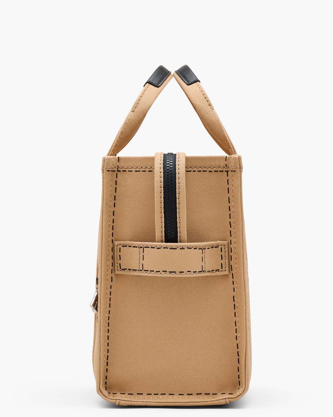 The Trompe L'Oeil Charm Canvas Medium Tote Bag Camel Multi Marc Jacobs / BAGS