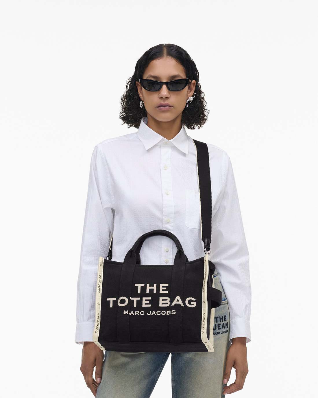 The Jacquard Medium Tote Bag Black Marc Jacobs / BAGS