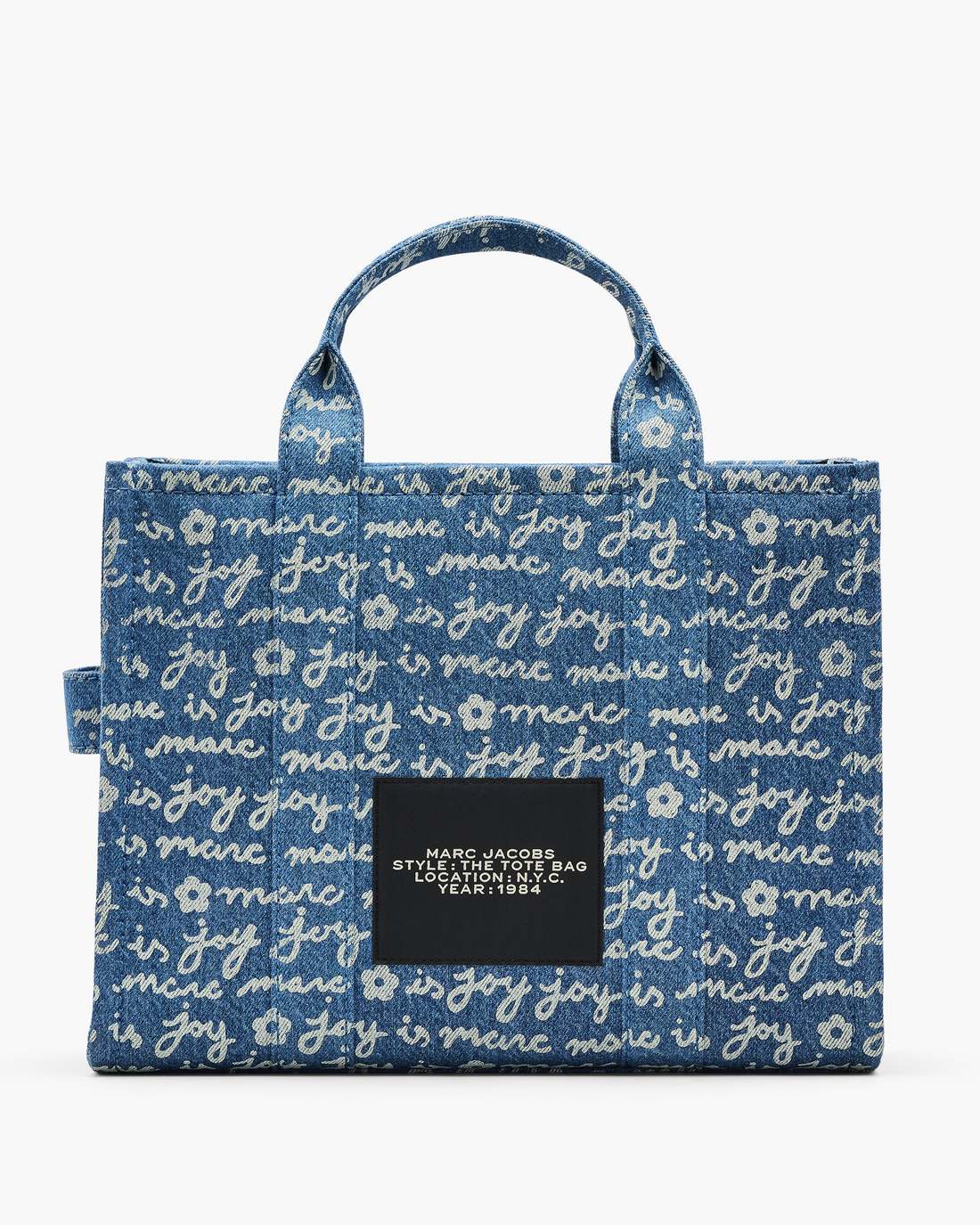 The Joy Denim Medium Tote Bag Indigo Multi Marc Jacobs / BAGS