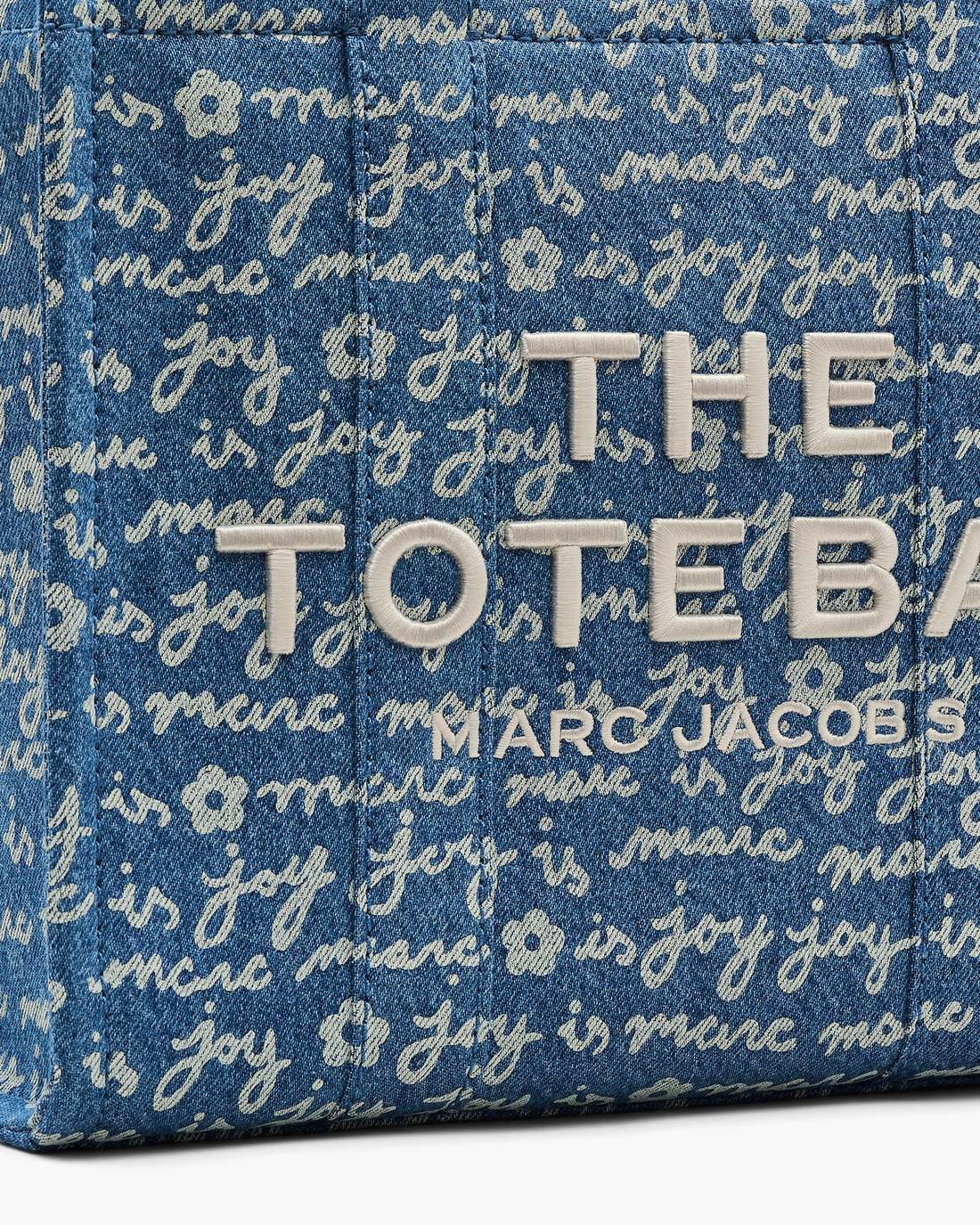 The Joy Denim Medium Tote Bag Indigo Multi Marc Jacobs / BAGS