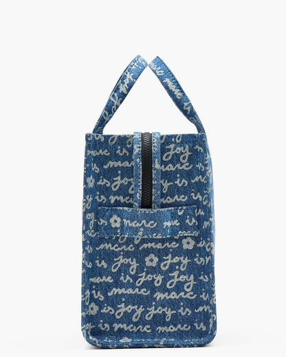 The Joy Denim Medium Tote Bag Indigo Multi Marc Jacobs / BAGS