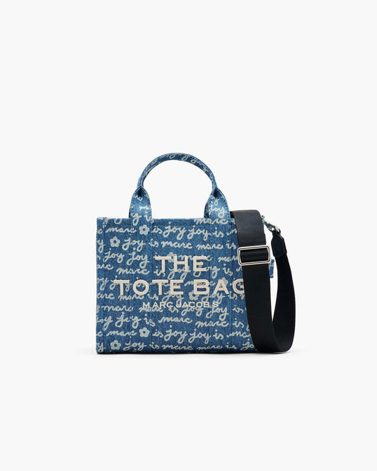 The Joy Denim Small Tote Bag Indigo Multi Marc Jacobs / BAGS