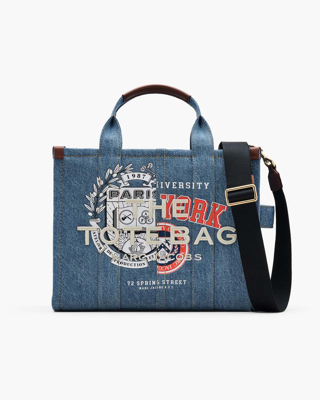 The A.P.C. X Marc Jacobs Denim Medium Tote Bag Washed Indigo Marc Jacobs / BAGS