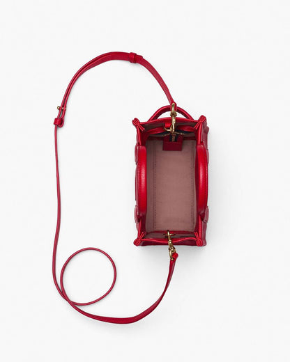 The Leather Crossbody Tote Bag True Red Marc Jacobs / BAGS