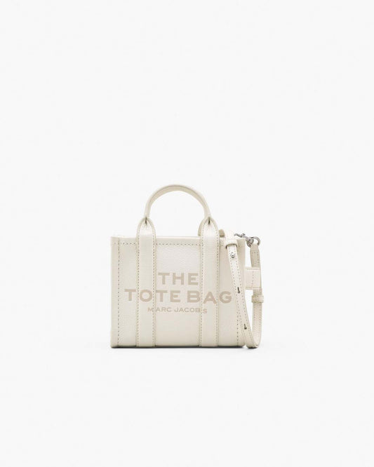 The Leather Crossbody Tote Bag Cotton/Silver Marc Jacobs / BAGS