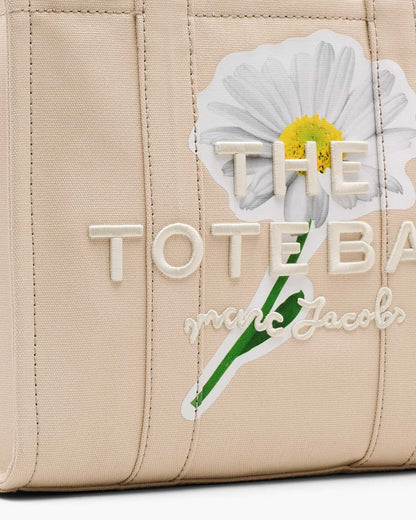 The Daisy Script Canvas Medium Tote Bag Cloud White Multi Marc Jacobs / BAGS|NEW ARRIVALS