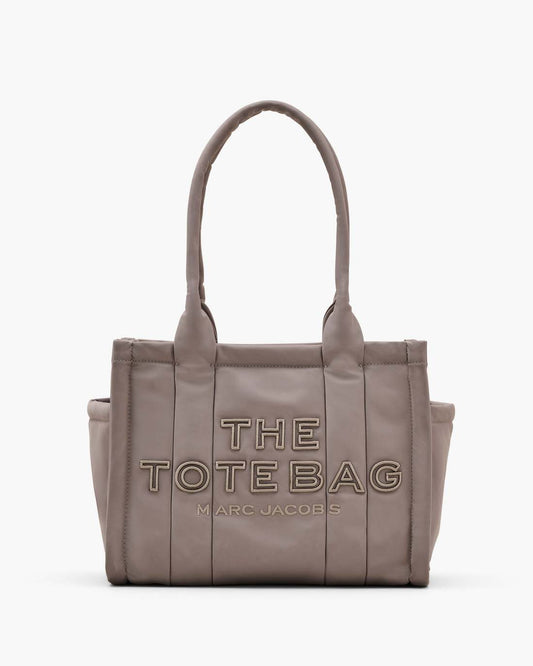 The Puffy Nylon Medium Tote Bag Cement Marc Jacobs / BAGS