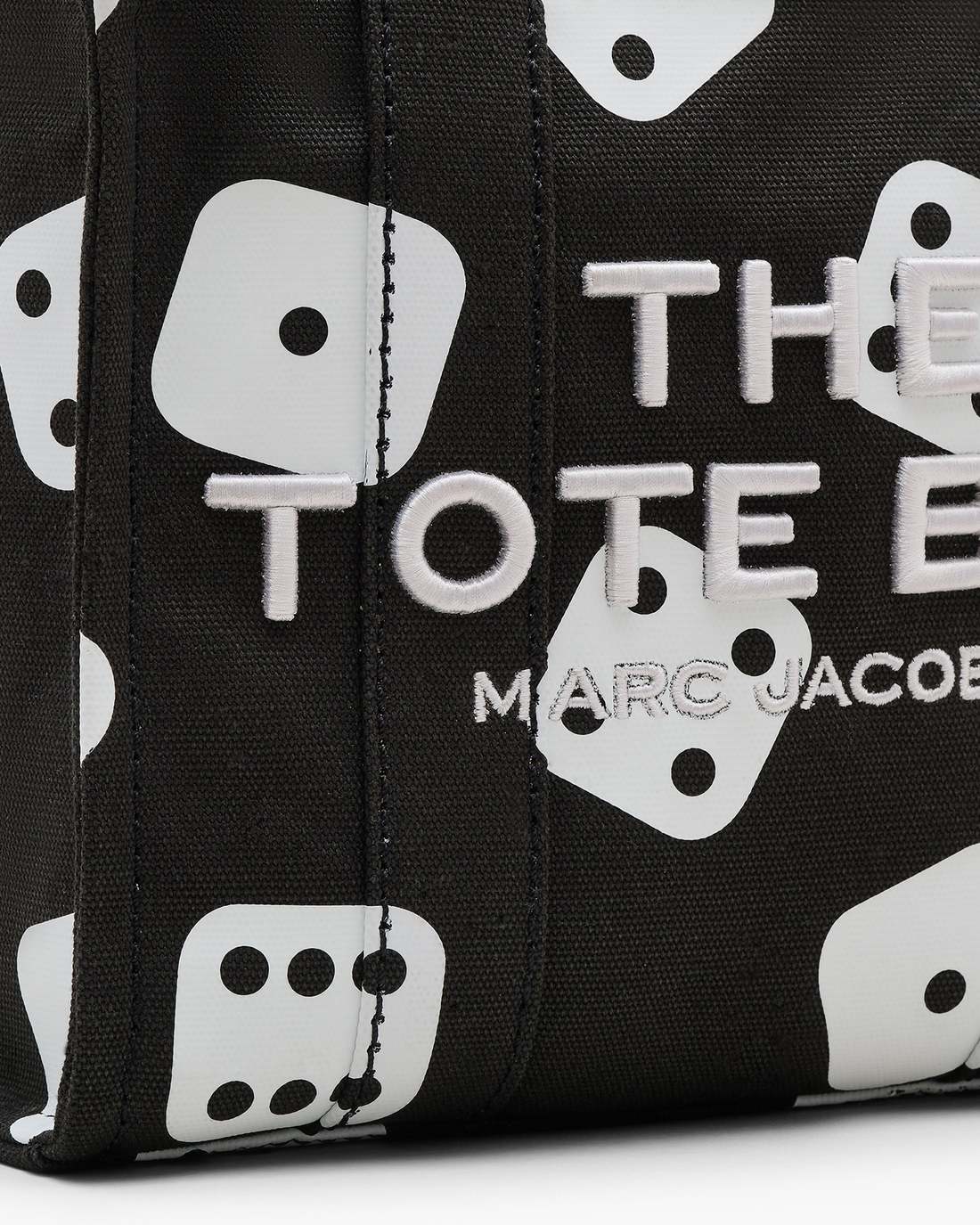 Derrick Adams X Marc Jacobs Canvas Small Tote Bag Black/White Marc Jacobs / BAGS