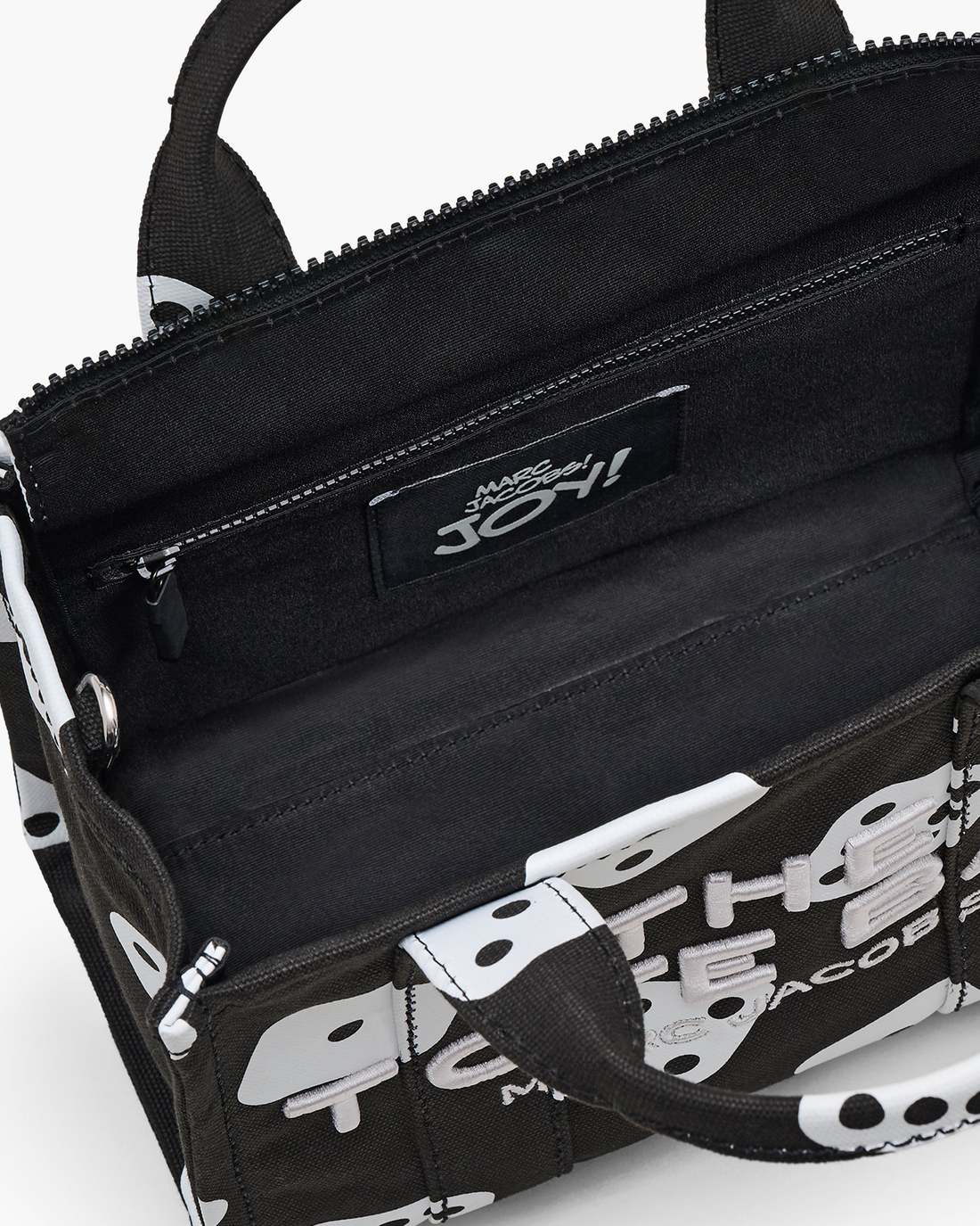 Derrick Adams X Marc Jacobs Canvas Small Tote Bag Black/White Marc Jacobs / BAGS