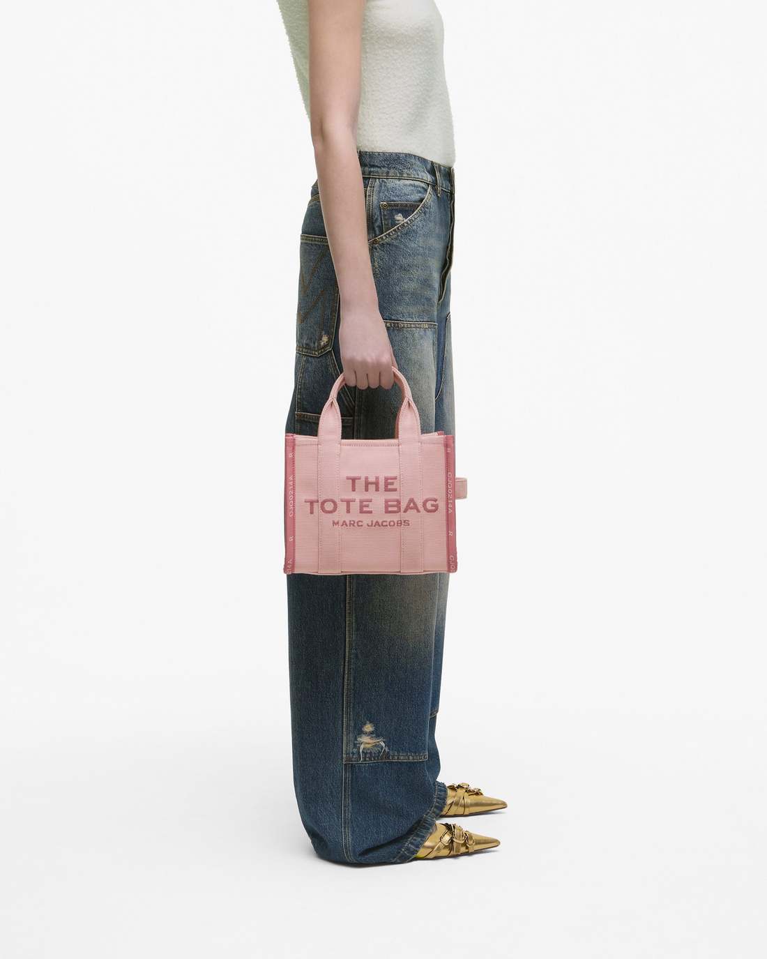 The Jacquard Small Tote Bag Rose Marc Jacobs / BAGS