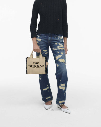 The Jacquard Small Tote Bag Warm Sand Marc Jacobs / BAGS