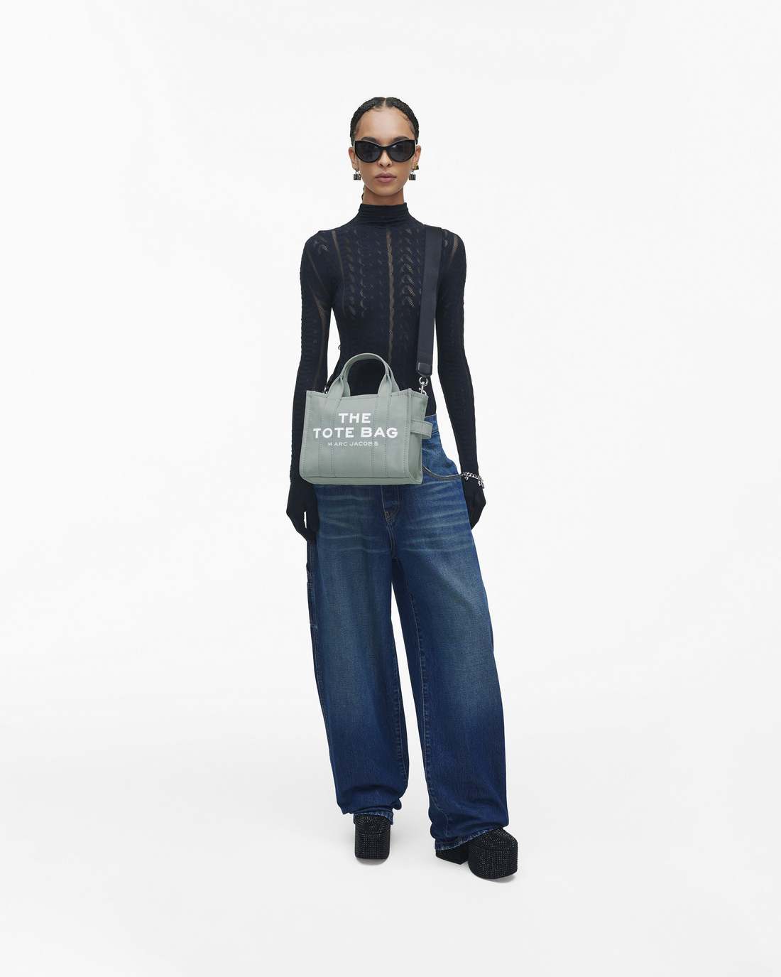 The Canvas Small Tote Bag Wolf Grey Marc Jacobs / BAGS