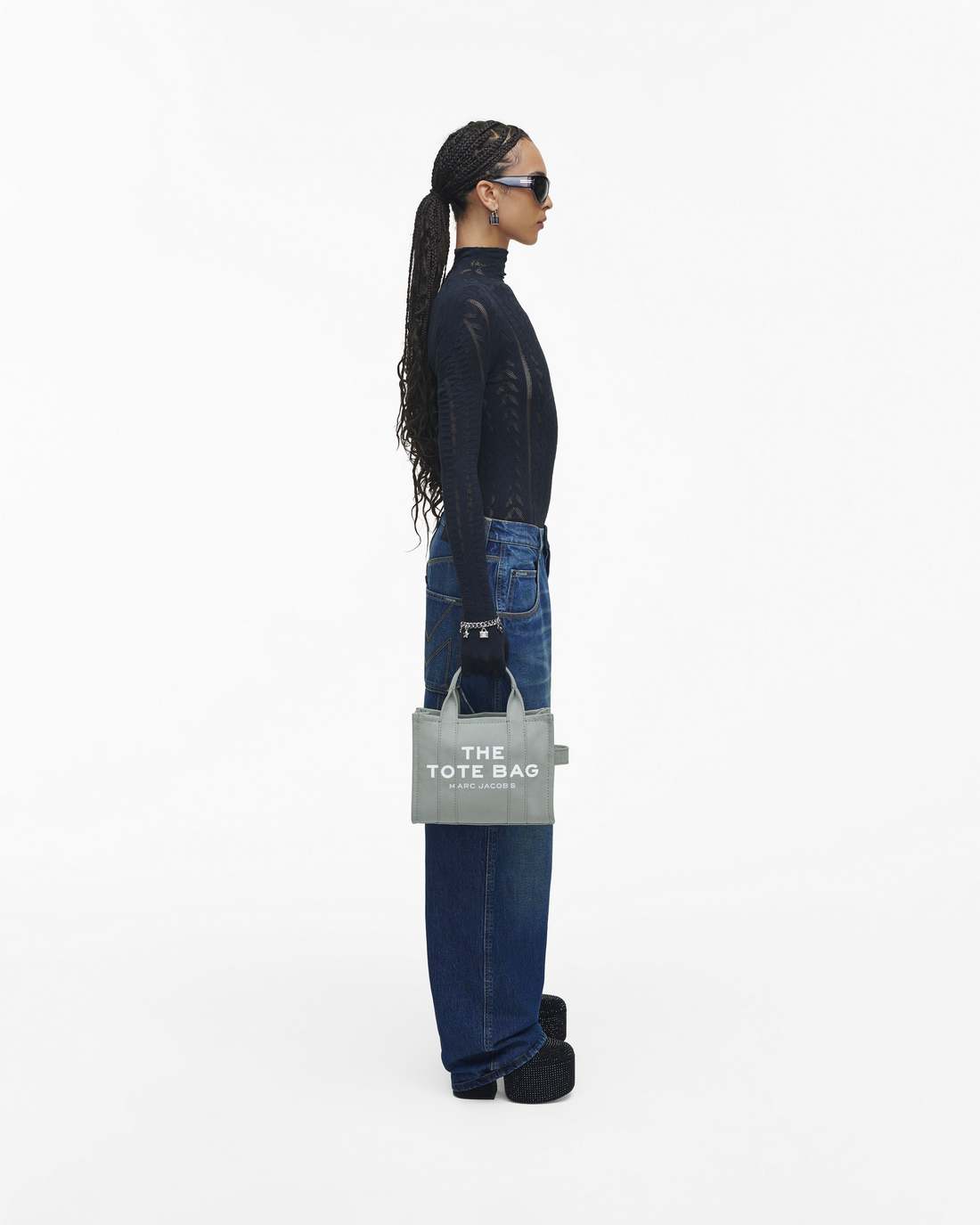 The Canvas Small Tote Bag Wolf Grey Marc Jacobs / BAGS