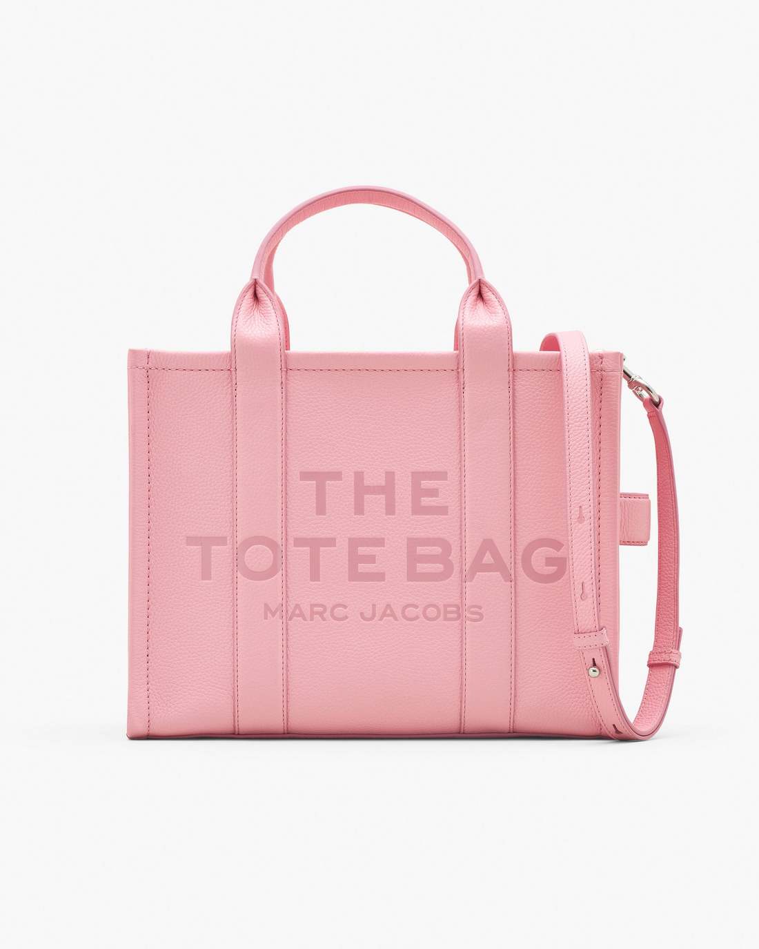 The Leather Medium Tote Bag Ribbon Pink Marc Jacobs / BAGS
