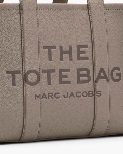 The Leather Medium Tote Bag Cement Marc Jacobs / BAGS