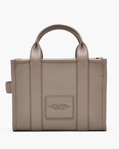 The Leather Small Tote Bag Cement Marc Jacobs / BAGS