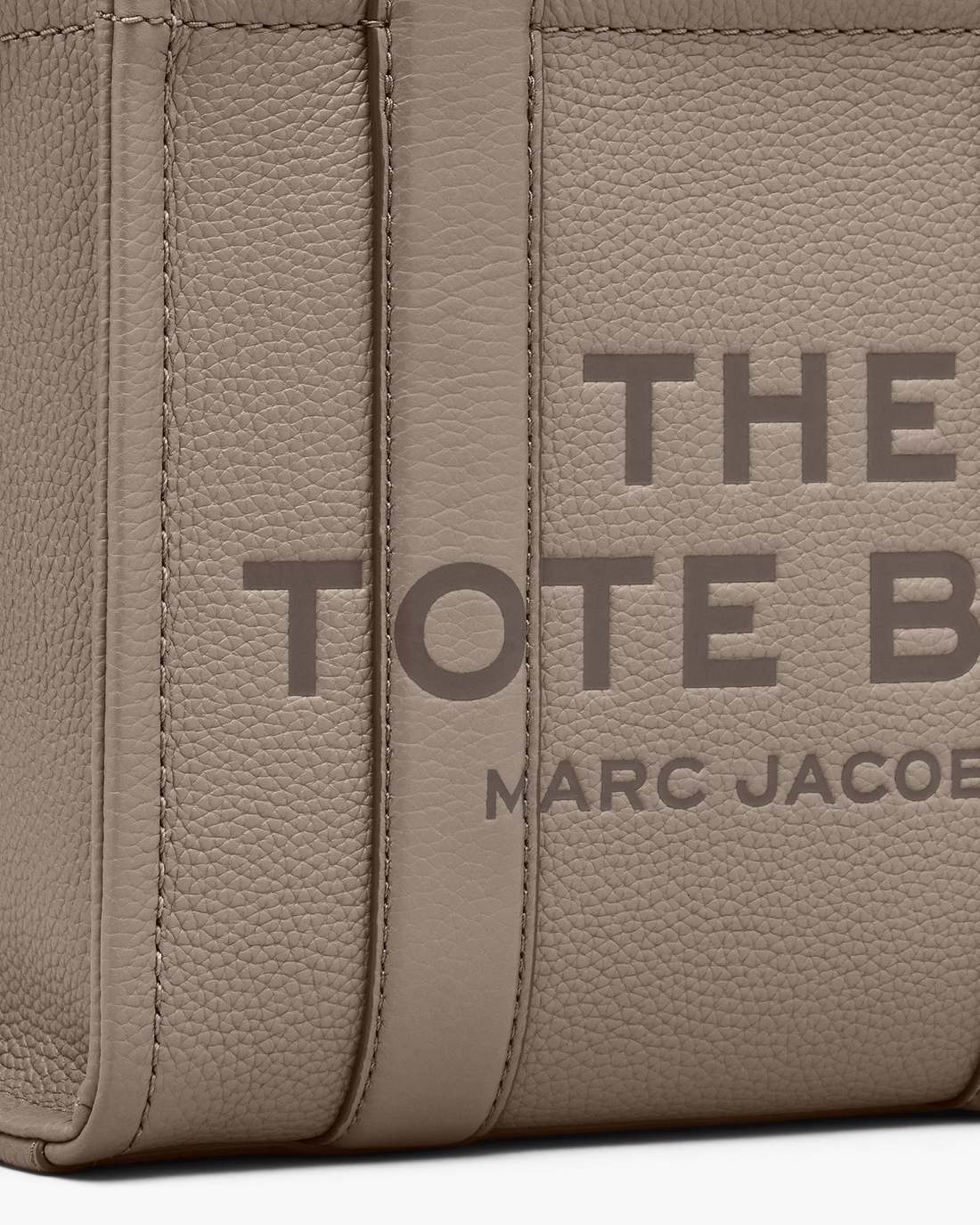 The Leather Small Tote Bag Cement Marc Jacobs / BAGS