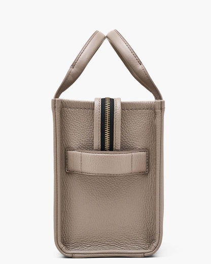The Leather Small Tote Bag Cement Marc Jacobs / BAGS