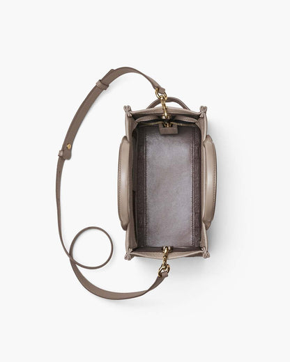The Leather Small Tote Bag Cement Marc Jacobs / BAGS