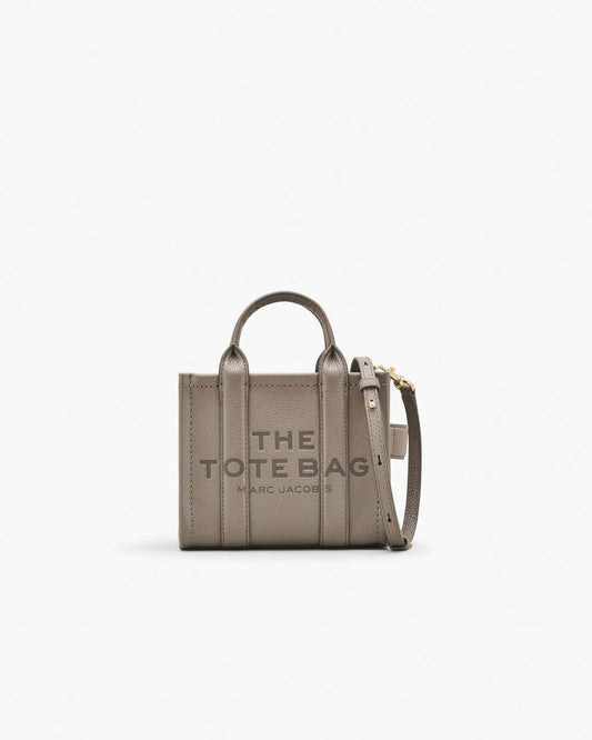 The Leather Crossbody Tote Bag Cement Marc Jacobs / BAGS